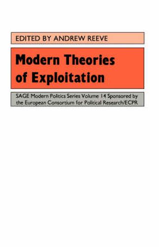 Cover image for Modern Theories of Exploitation