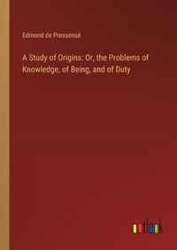 Cover image for A Study of Origins