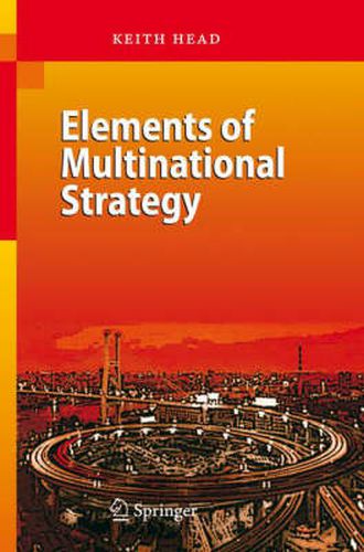 Cover image for Elements of Multinational Strategy