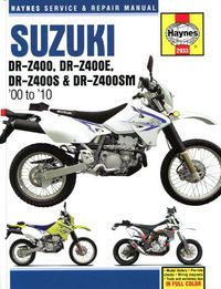 Cover image for Suzuki DR-Z400, DR-Z400E, DR-Z400S & DR-Z400SM (00 to 10)
