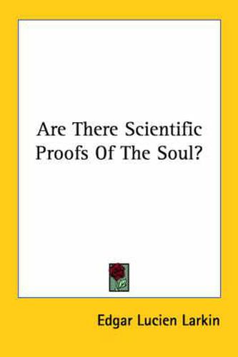 Cover image for Are There Scientific Proofs of the Soul?