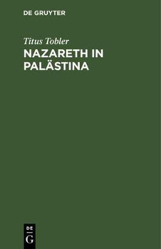 Cover image for Nazareth in Palastina