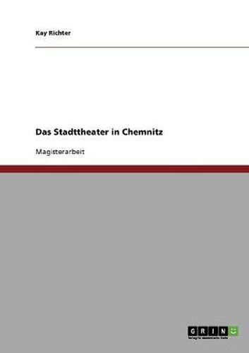 Cover image for Das Stadttheater in Chemnitz