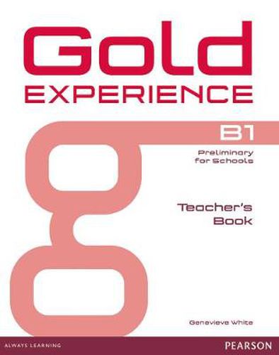 Cover image for Gold Experience B1 Teacher's Book