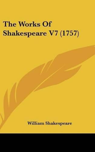 Cover image for The Works of Shakespeare V7 (1757)
