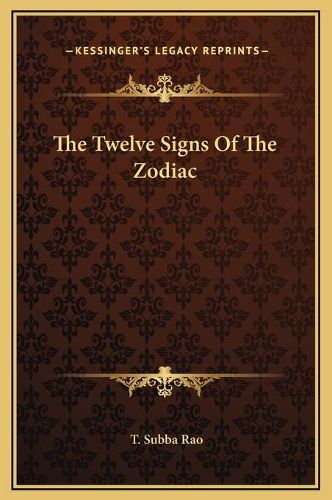 Cover image for The Twelve Signs of the Zodiac