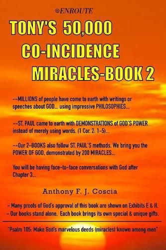 Cover image for Tony's 50,000 Co-Incidence Miracles - Book #2