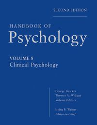 Cover image for Handbook of Psychology: Clinical Pschychology