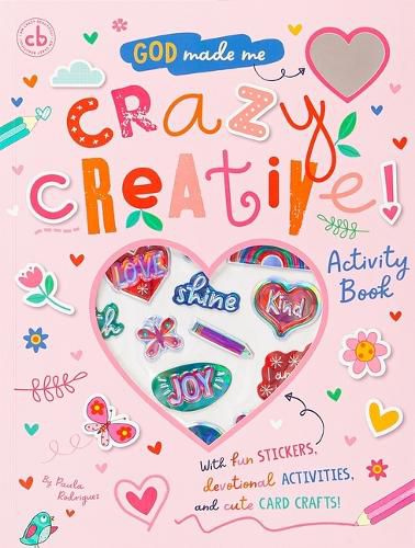 Cover image for God Made Me Crazy Creative (Activity Book)