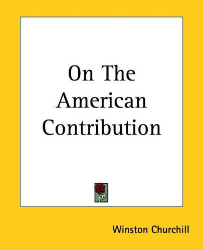 Cover image for On The American Contribution