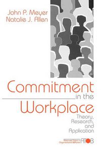 Cover image for Commitment in the Workplace: Theory, Research and Application