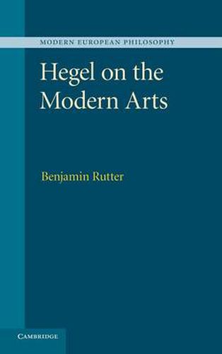 Cover image for Hegel on the Modern Arts