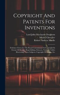 Cover image for Copyright And Patents For Inventions