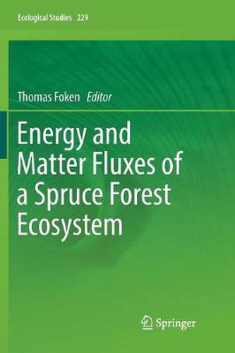 Cover image for Energy and Matter Fluxes of a Spruce Forest Ecosystem