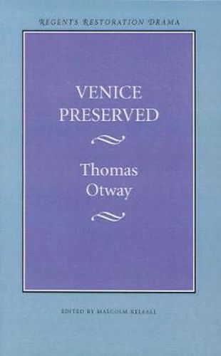 Cover image for Venice Preserved