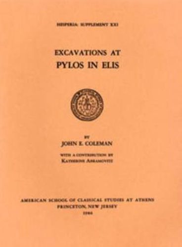 Cover image for Excavations at Pylos in Elis