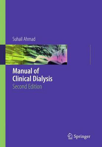 Cover image for Manual of Clinical Dialysis