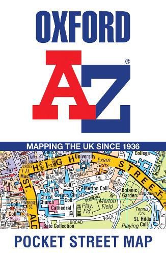 Cover image for Oxford A-Z Pocket Street Map