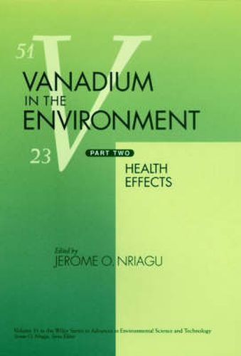 Cover image for Vanadium in the Environment