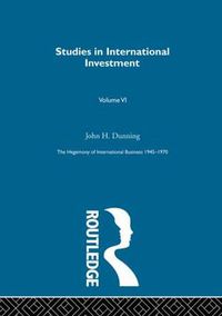 Cover image for Studies Intnl Investment