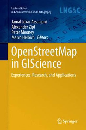 Cover image for OpenStreetMap in GIScience: Experiences, Research, and Applications