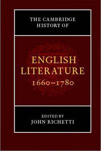 Cover image for The Cambridge History of English Literature, 1660-1780