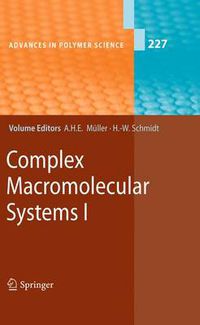 Cover image for Complex Macromolecular Systems I