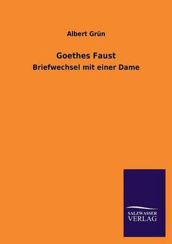 Cover image for Goethes Faust