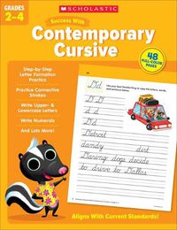 Cover image for Scholastic Success with Contemporary Cursive Grades 2-4