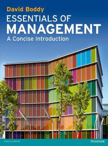 Cover image for Essentials of Management: A Concise Introduction