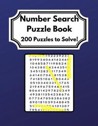 Cover image for Number Search Puzzle Book