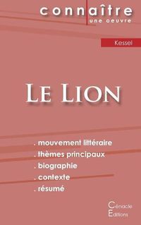 Cover image for Fiche de lecture Le Lion de Joseph Kessel (Analyse litteraire de reference et resume complet)