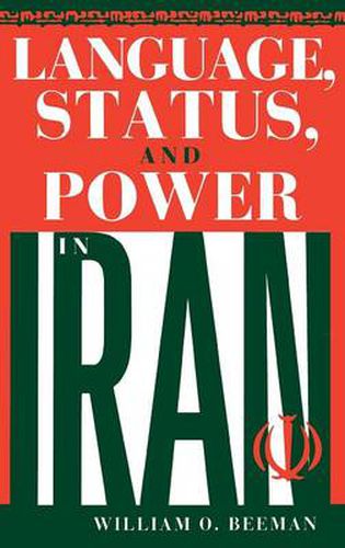 Cover image for Language, Status, and Power in Iran