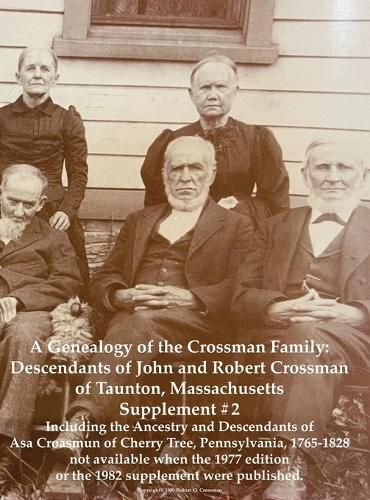 Cover image for A Genealogy of the Crossman Family