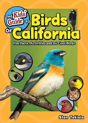 Cover image for The Kids' Guide to Birds of California: Fun Facts, Activities and 86 Cool Birds