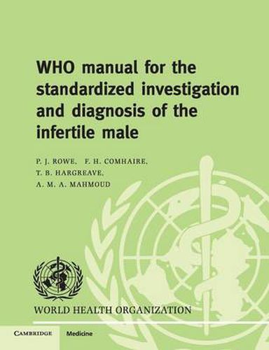 Cover image for WHO Manual for the Standardized Investigation and Diagnosis of the Infertile Male