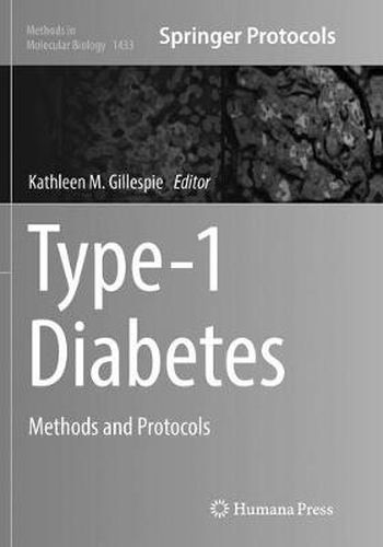 Cover image for Type-1 Diabetes: Methods and Protocols