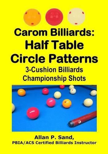 Carom Billiards: Half Table Circle Patterns: 3-Cushion Billiards Championship Shots