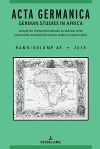 Cover image for ACTA Germanica: German Studies in Africa