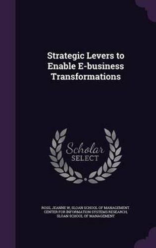 Cover image for Strategic Levers to Enable E-Business Transformations