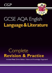 Cover image for GCSE English Language & Literature AQA Complete Revision & Practice - inc. Online Edn & Videos