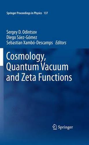 Cover image for Cosmology, Quantum Vacuum and Zeta Functions: In Honor of Emilio Elizalde