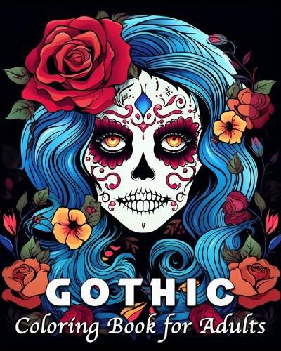 Cover image for Gothic Coloring Book for Adults