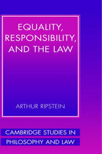 Cover image for Equality, Responsibility, and the Law