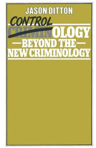 Cover image for Controlology: Beyond the New Criminology