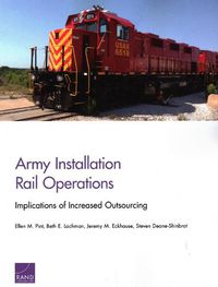 Cover image for Army Installation Rail Operations: Implications of Increased Outsourcing