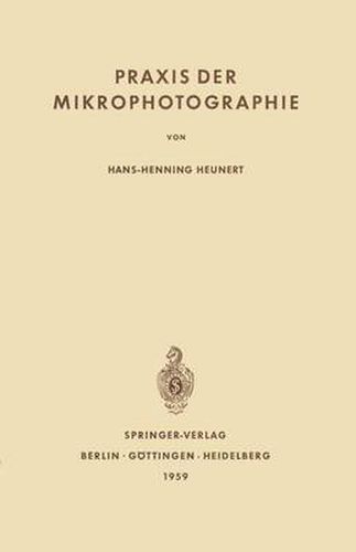 Cover image for Praxis der Mikrophotographie