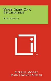 Cover image for Verse Diary of a Psychiatrist: New Sonnets