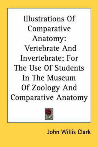 Cover image for Illustrations of Comparative Anatomy: Vertebrate and Invertebrate; For the Use of Students in the Museum of Zoology and Comparative Anatomy