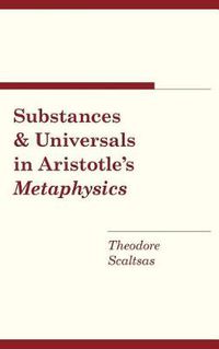 Cover image for Substances and Universals in Aristotle's  Metaphysics